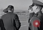 Image of President Kenedy and official party watch Atlas134D Launch Vandenberg Air Force Base California USA, 1962, second 22 stock footage video 65675025275