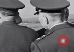 Image of President Kenedy and official party watch Atlas134D Launch Vandenberg Air Force Base California USA, 1962, second 28 stock footage video 65675025275