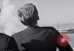 Image of President Kenedy and official party watch Atlas134D Launch Vandenberg Air Force Base California USA, 1962, second 36 stock footage video 65675025275