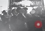 Image of President Kenedy and official party watch Atlas134D Launch Vandenberg Air Force Base California USA, 1962, second 39 stock footage video 65675025275