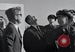 Image of President Kenedy and official party watch Atlas134D Launch Vandenberg Air Force Base California USA, 1962, second 45 stock footage video 65675025275