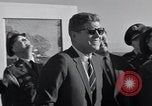 Image of President Kenedy and official party watch Atlas134D Launch Vandenberg Air Force Base California USA, 1962, second 48 stock footage video 65675025275