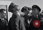 Image of President Kenedy and official party watch Atlas134D Launch Vandenberg Air Force Base California USA, 1962, second 50 stock footage video 65675025275