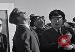 Image of President Kenedy and official party watch Atlas134D Launch Vandenberg Air Force Base California USA, 1962, second 52 stock footage video 65675025275