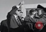 Image of President Kenedy and official party watch Atlas134D Launch Vandenberg Air Force Base California USA, 1962, second 58 stock footage video 65675025275