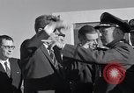 Image of President Kenedy and official party watch Atlas134D Launch Vandenberg Air Force Base California USA, 1962, second 59 stock footage video 65675025275