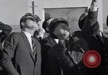 Image of President Kenedy and official party watch Atlas134D Launch Vandenberg Air Force Base California USA, 1962, second 62 stock footage video 65675025275