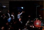Standbild Quecksilber Raumfahrzeuge 16 MA-8 Pressekonferenz Houston Texas USA, 1962, aus Sekunde 3 historischem Filmmaterial Videoclip 65675025287