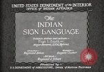 Standbild Native American Indian Council Meeting mit Zeichensprache Fort Browning Montana USA, 1930, aus Sekunde 12 historischem Filmmaterial Videoclip 65675025291