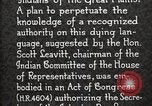 Standbild Native American Indian Council Meeting mit Zeichensprache Fort Browning Montana USA, 1930, aus Sekunde 54 historischem Filmmaterial Videoclip 65675025291