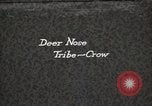 Image of Native American Indian Chief Deer Nose introduces himself Fort Browning Montana USA, 1930, second 1 stock footage video 65675025298