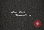 Image of Native American Indian Chief Deer Nose introduces himself Fort Browning Montana USA, 1930, second 3 stock footage video 65675025298