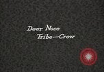 Image of Native American Indian Chief Deer Nose introduces himself Fort Browning Montana USA, 1930, second 5 stock footage video 65675025298