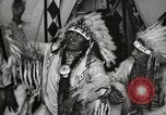 Image of Native American Indian Chief Deer Nose introduces himself Fort Browning Montana USA, 1930, second 7 stock footage video 65675025298