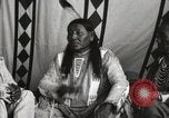 Image of Native American Indian Chief Strange Owl Fort Browning Montana USA, 1930, second 8 stock footage video 65675025301