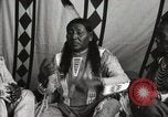 Image of Native American Indian Chief Strange Owl Fort Browning Montana USA, 1930, second 9 stock footage video 65675025301