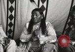 Image of Native American Indian Chief Strange Owl Fort Browning Montana USA, 1930, second 12 stock footage video 65675025301