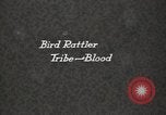 Image of Native American Indian Chief Bird Rattler of Blood Tribe Fort Browning Montana USA, 1930, second 3 stock footage video 65675025302