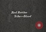 Image of Native American Indian Chief Bird Rattler of Blood Tribe Fort Browning Montana USA, 1930, second 5 stock footage video 65675025302