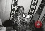 Image of Native American Indian Chief Bird Rattler of Blood Tribe Fort Browning Montana USA, 1930, second 9 stock footage video 65675025302