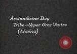 Image of Hidatsa Upper Gros Ventre Native American Indian Chief Atssinniboine B Fort Browning Montana USA, 1930, second 3 stock footage video 65675025304