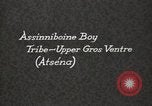 Image of Hidatsa Upper Gros Ventre Native American Indian Chief Atssinniboine B Fort Browning Montana USA, 1930, second 4 stock footage video 65675025304
