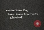 Image of Hidatsa Upper Gros Ventre Native American Indian Chief Atssinniboine B Fort Browning Montana USA, 1930, second 6 stock footage video 65675025304