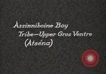 Image of Hidatsa Upper Gros Ventre Native American Indian Chief Atssinniboine B Fort Browning Montana USA, 1930, second 7 stock footage video 65675025304
