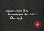 Image of Hidatsa Upper Gros Ventre Native American Indian Chief Atssinniboine B Fort Browning Montana USA, 1930, second 8 stock footage video 65675025304