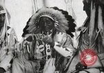 Image of Hidatsa Upper Gros Ventre Native American Indian Chief Atssinniboine B Fort Browning Montana USA, 1930, second 10 stock footage video 65675025304