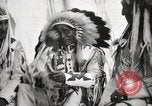 Image of Hidatsa Upper Gros Ventre Native American Indian Chief Atssinniboine B Fort Browning Montana USA, 1930, second 11 stock footage video 65675025304