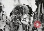 Image of Hidatsa Upper Gros Ventre Native American Indian Chief Atssinniboine B Fort Browning Montana USA, 1930, second 12 stock footage video 65675025304