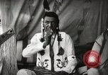 Image of Native American Indian Chief Little Plume of Piegan tribe Fort Browning Montana USA, 1930, second 19 stock footage video 65675025307