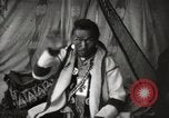 Image of Sarcee tribe Native American Indian Chief Fine Young Man Fort Browning Montana USA, 1930, second 18 stock footage video 65675025308