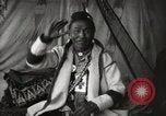 Image of Sarcee tribe Native American Indian Chief Fine Young Man Fort Browning Montana USA, 1930, second 24 stock footage video 65675025308