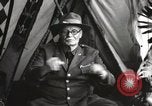 Image of Piegan Native American Indian Mountain Chief narrates a story Fort Browning Montana USA, 1930, second 4 stock footage video 65675025310