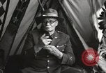 Image of Piegan Native American Indian Mountain Chief narrates a story Fort Browning Montana USA, 1930, second 11 stock footage video 65675025310
