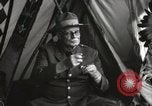 Image of Piegan Native American Indian Mountain Chief narrates a story Fort Browning Montana USA, 1930, second 14 stock footage video 65675025310