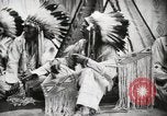 Image of Piegan Native American Indian Mountain Chief narrates a story Fort Browning Montana USA, 1930, second 26 stock footage video 65675025310