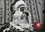 Image of Piegan Native American Indian Mountain Chief narrates a story Fort Browning Montana USA, 1930, second 56 stock footage video 65675025310