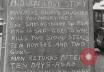 Image of Native American Indian Love Story Montana United States USA, 1934, second 1 stock footage video 65675025311
