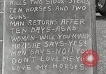 Image of Native American Indian Love Story Montana United States USA, 1934, second 10 stock footage video 65675025311