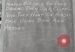 Image of Native American Indian man narrates story in sign Montana United States USA, 1934, second 4 stock footage video 65675025312