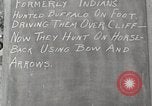 Image of Native American Indian man narrates story in sign Montana United States USA, 1934, second 7 stock footage video 65675025312