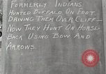 Image of Native American Indian man narrates story in sign Montana United States USA, 1934, second 8 stock footage video 65675025312