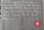 Image of Native American Indian man narrates story in sign Montana United States USA, 1934, second 9 stock footage video 65675025312