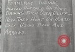 Image of Native American Indian man narrates story in sign Montana United States USA, 1934, second 17 stock footage video 65675025312