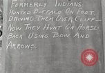 Image of Native American Indian man narrates story in sign Montana United States USA, 1934, second 18 stock footage video 65675025312