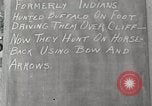 Image of Native American Indian man narrates story in sign Montana United States USA, 1934, second 19 stock footage video 65675025312