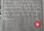 Image of Native American Indian man narrates story in sign Montana United States USA, 1934, second 20 stock footage video 65675025312